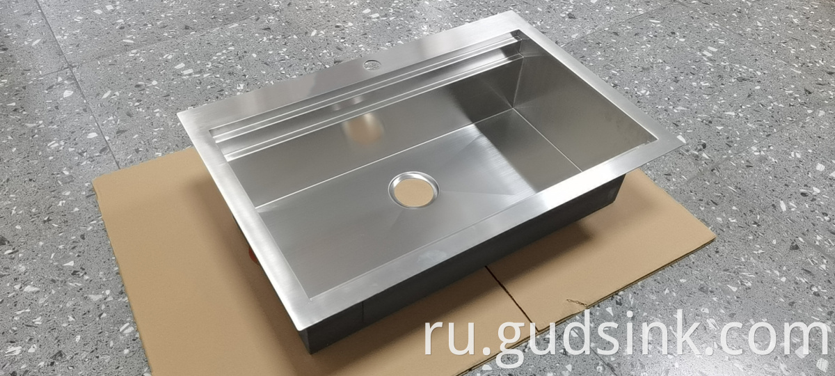 Handmade kitchen sink